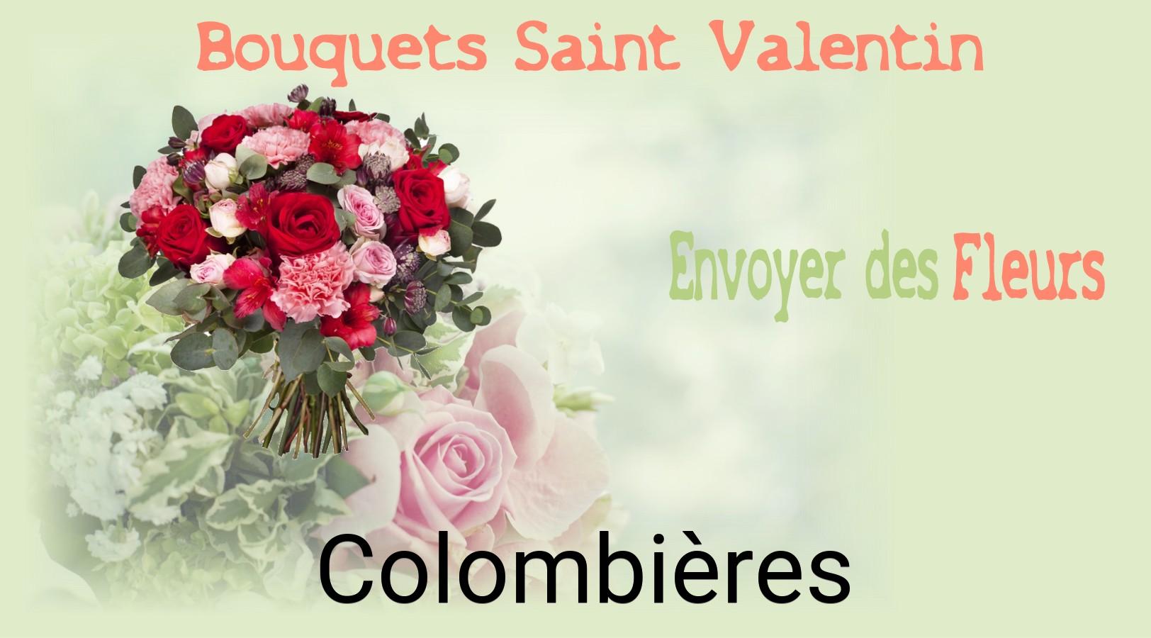 Roses de Saint-Valentin livrées à Colombières